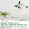 Ipower Simple Deluxe Clamp Lamp Light with 8.5 Inch Aluminum Reflector up to 150 Watt HIWKLTCLAMPMSILBLK - alternate 6